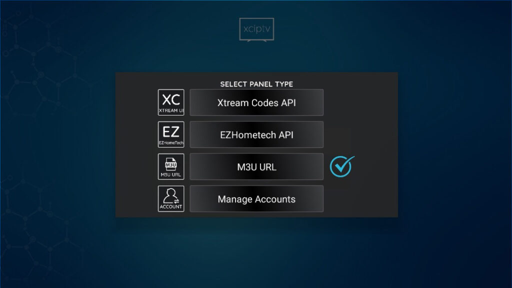 M3U XCIPTV player